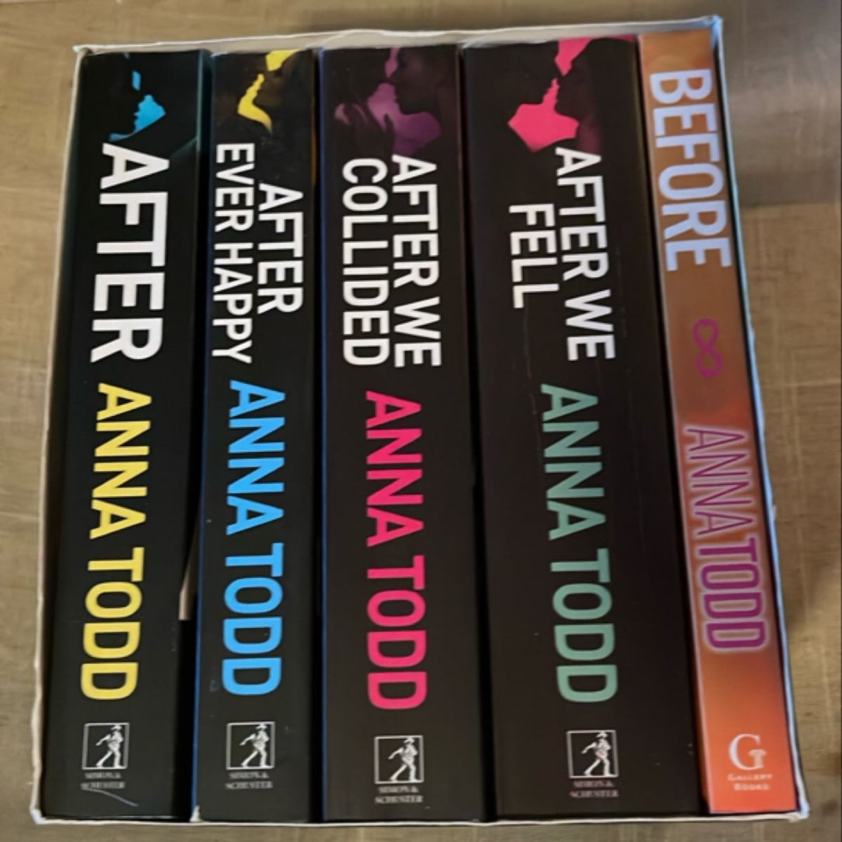 The after Series Slipcase Set by Anna Todd, | PangoBooks