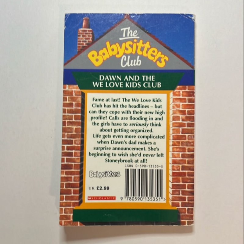 Dawn and the We Love Kids Club