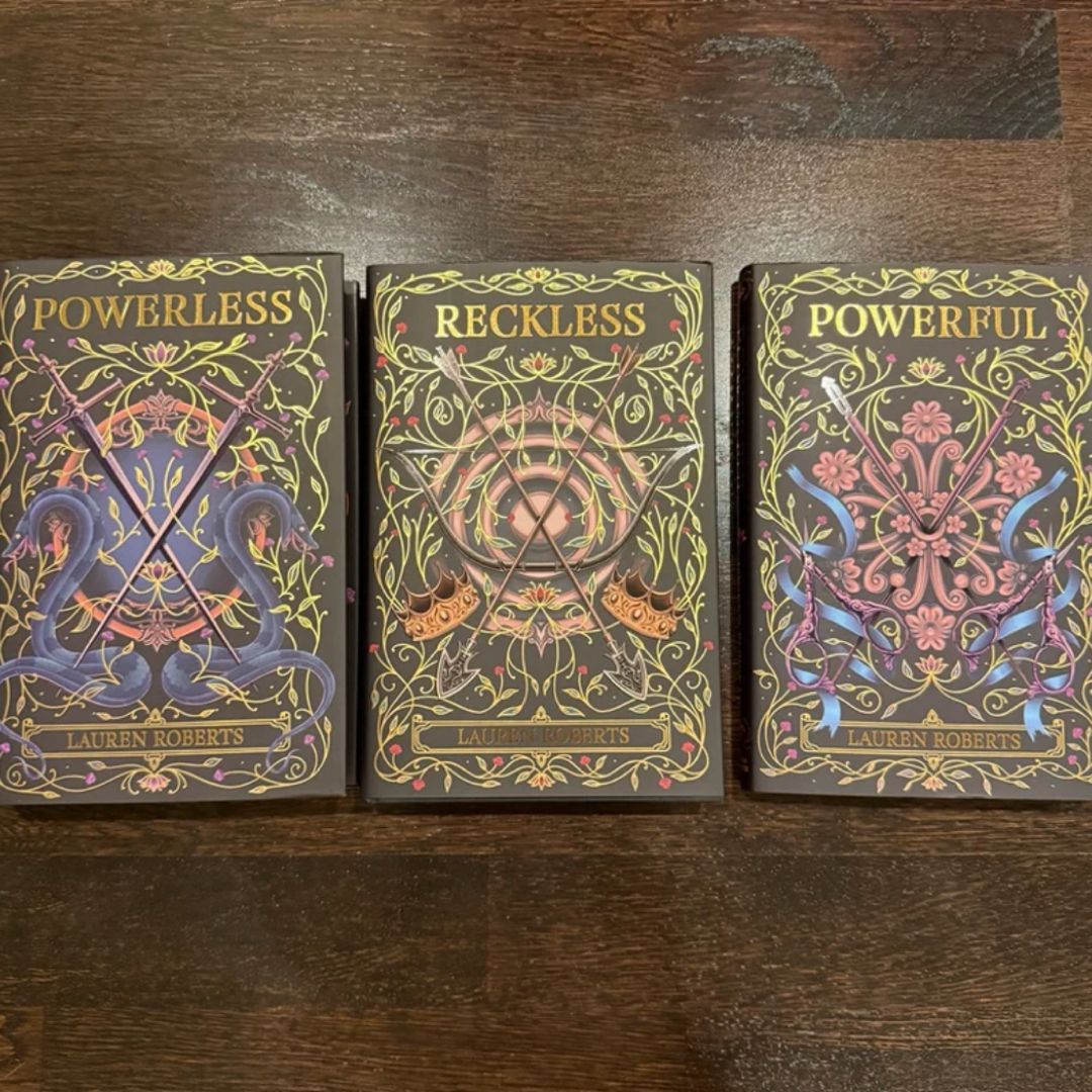 powerless trilogy - fairyloot special editions