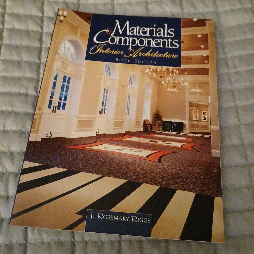 Materials and Components of Interior Architecture