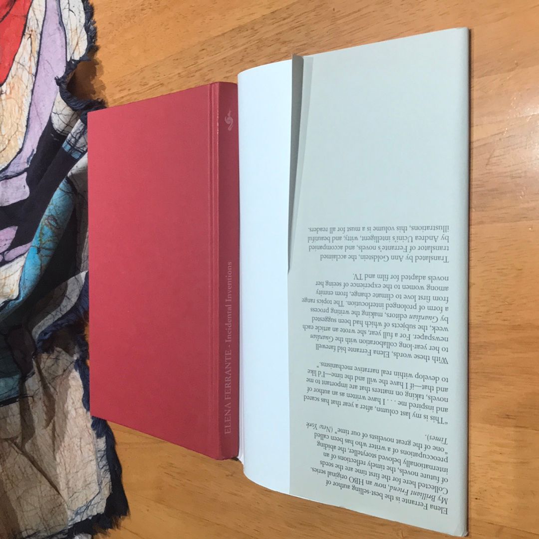 Incidental Inventions by Elena Ferrante, Ann Goldstein