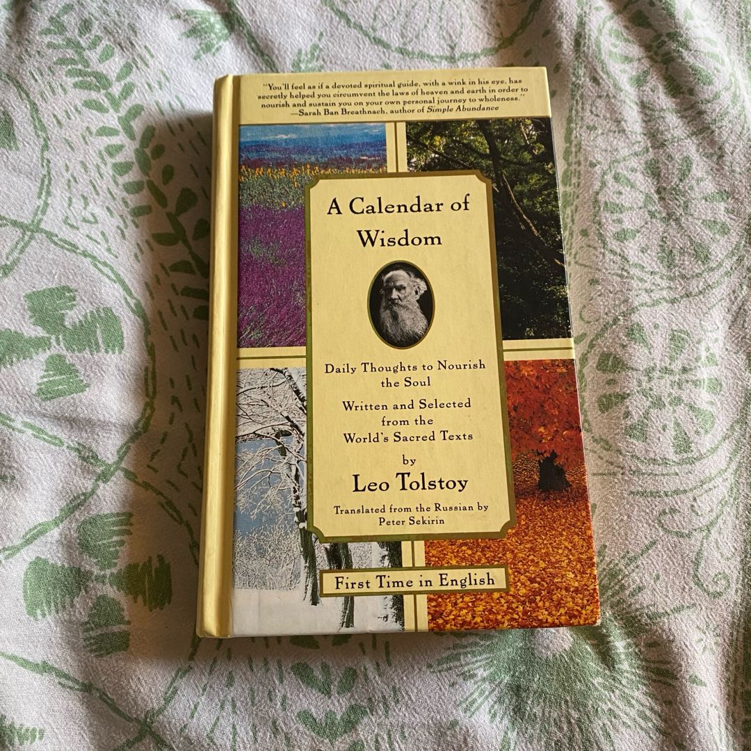 A Calendar of Wisdom