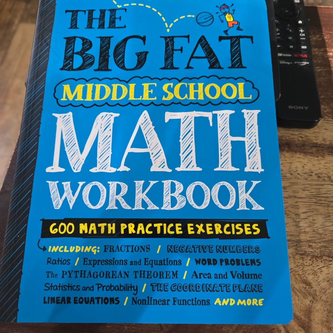 The Big Fat Middle School Math Workbook
