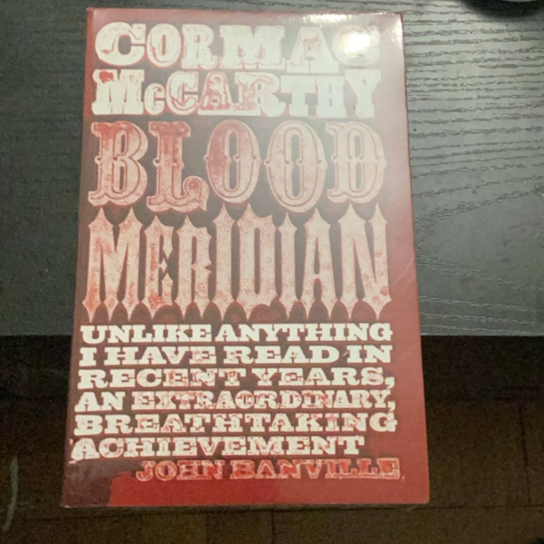 Cormac McCarthy 3 Books Collection Set (The Road, Blood Meridian & No Country for Old Men)