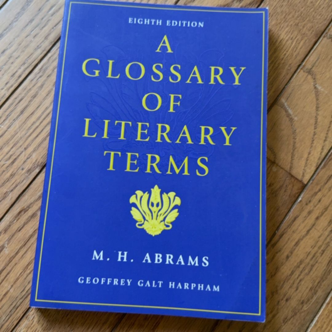A Glossary of Literary Terms
