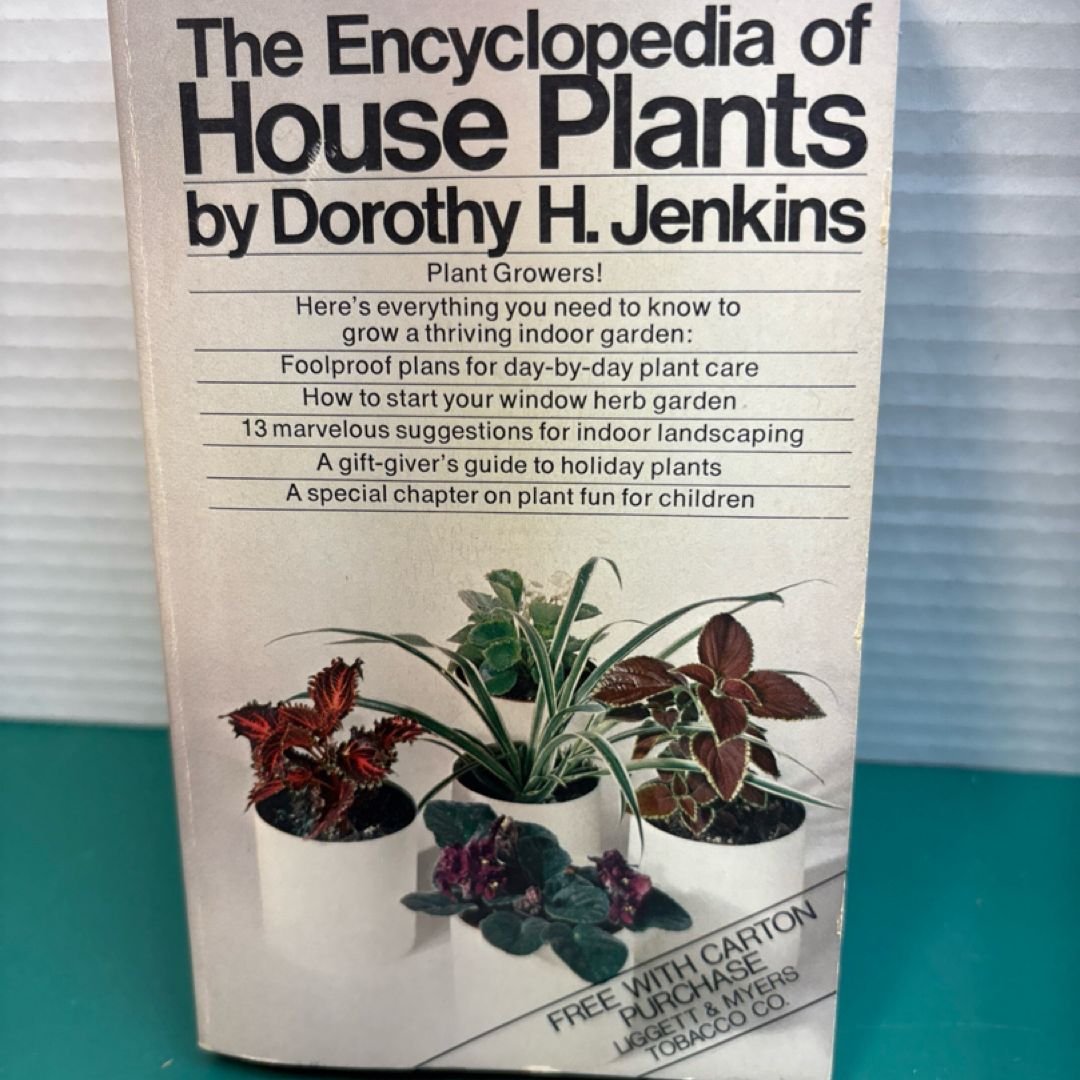 Encyclopedia of house plants 