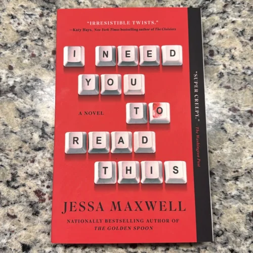 I Need You to Read This