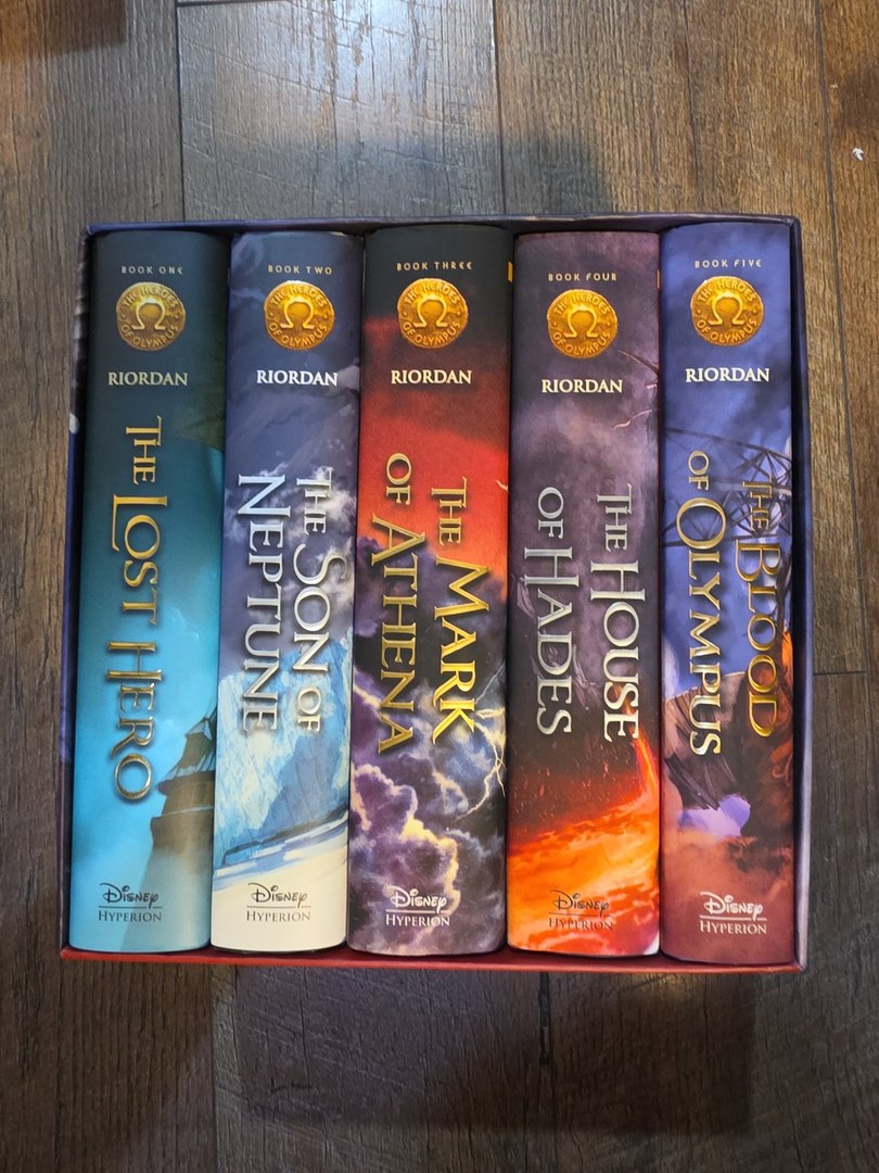 The Heroes of Olympus Paperback Boxed Set