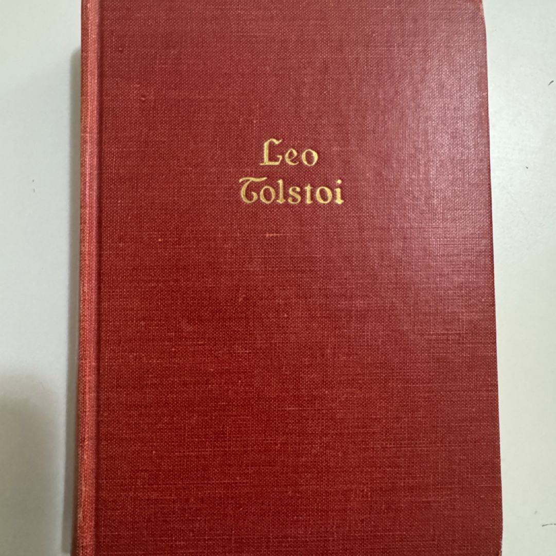 The Works of Leo Tolstoi one volume edition