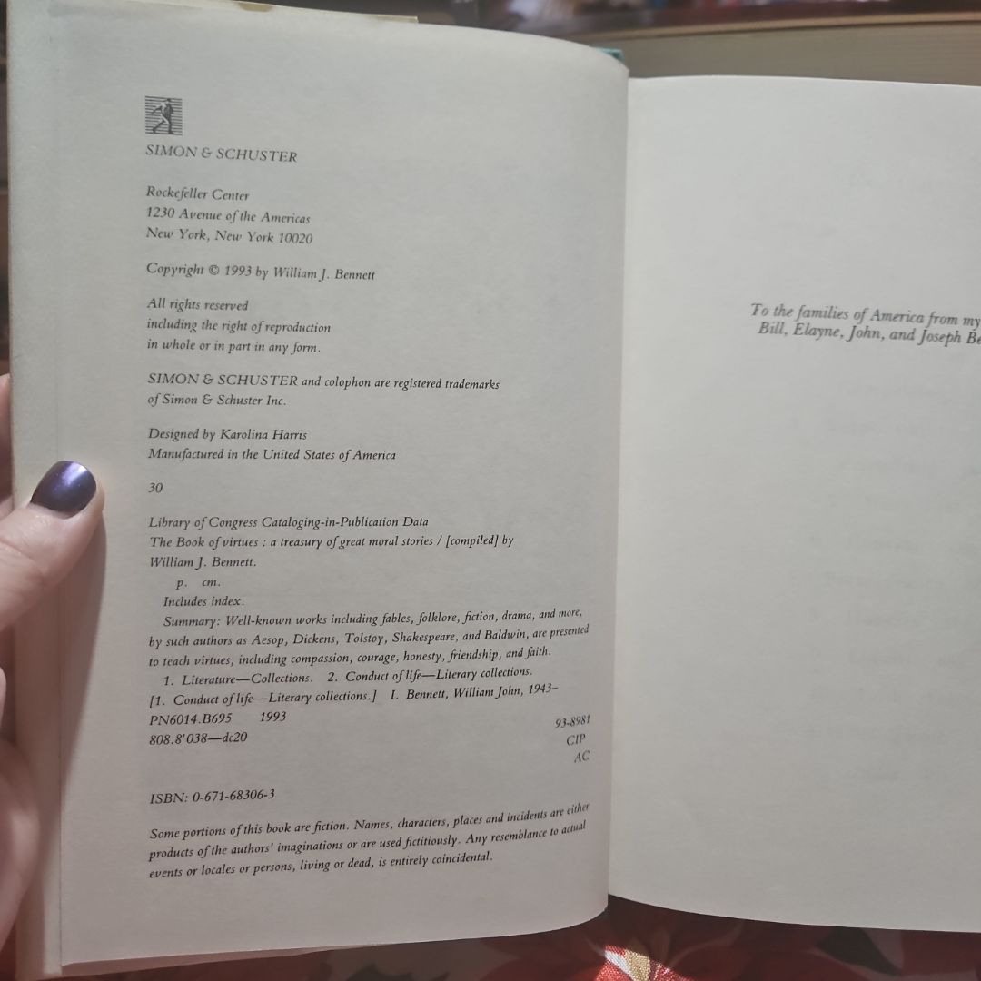 Book of Virtues