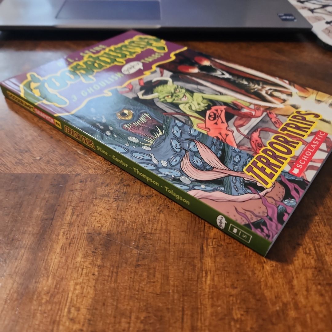 Terror Trips: 3 Ghoulish Graphix Tales: a Graphic Novel (Goosebumps Graphix #2)