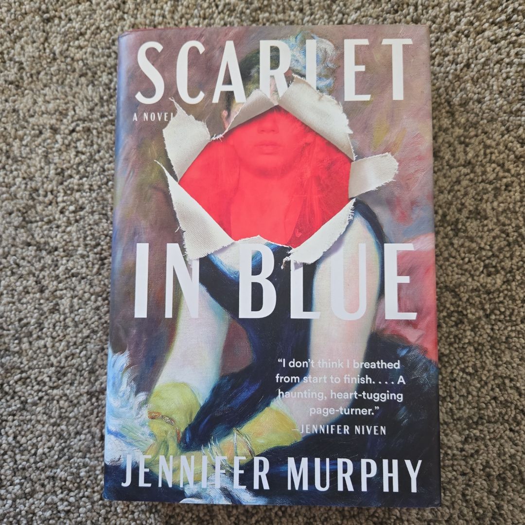 Scarlet in Blue