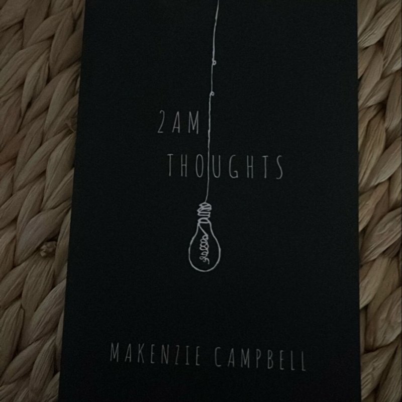 2am Thoughts by Makenzie Campbell, Paperback Pangobooks