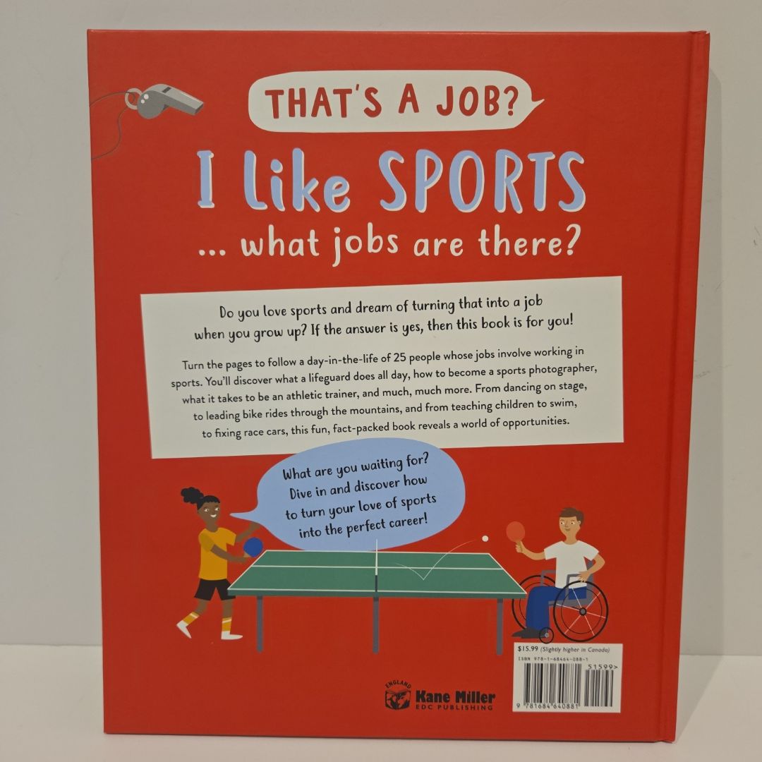 I Like Sports ... What Jobs Are There?