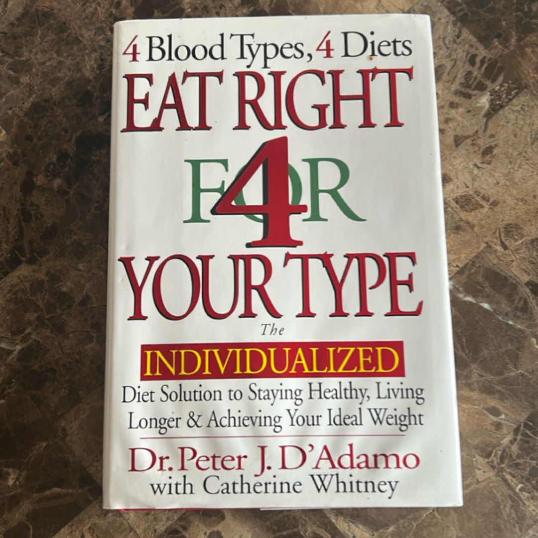 Eat Right 4 Your Type