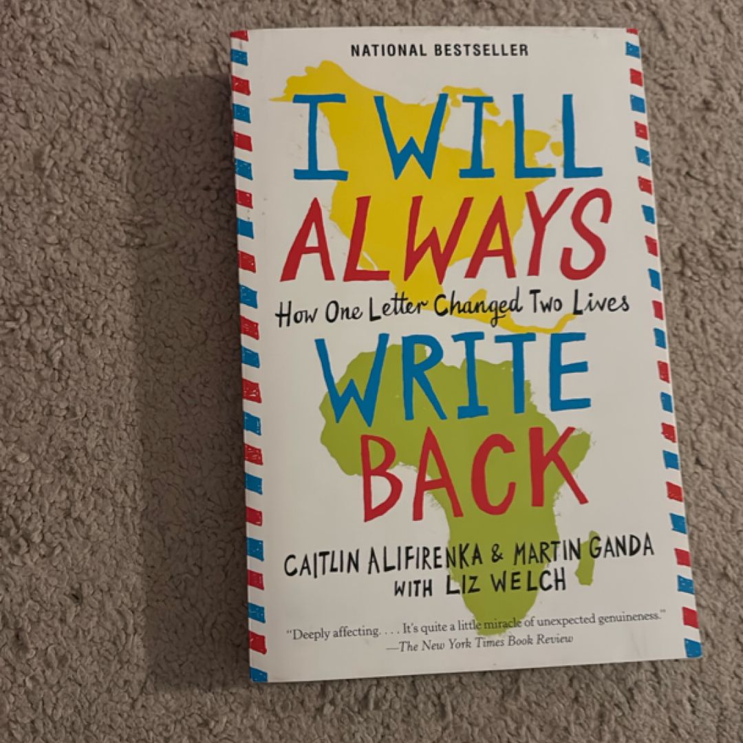 I Will Always Write Back