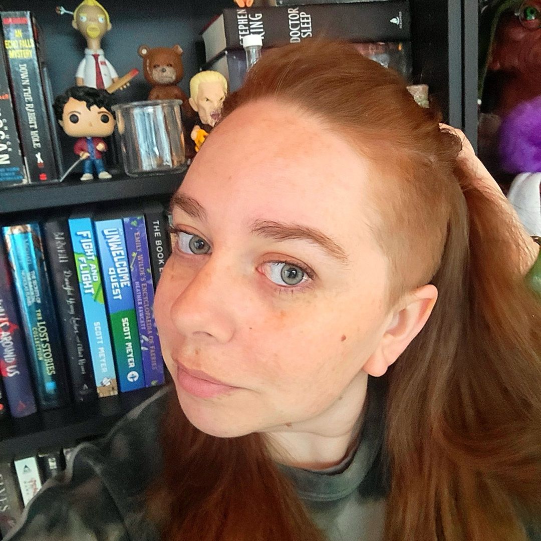A Freckled Bookwyrm