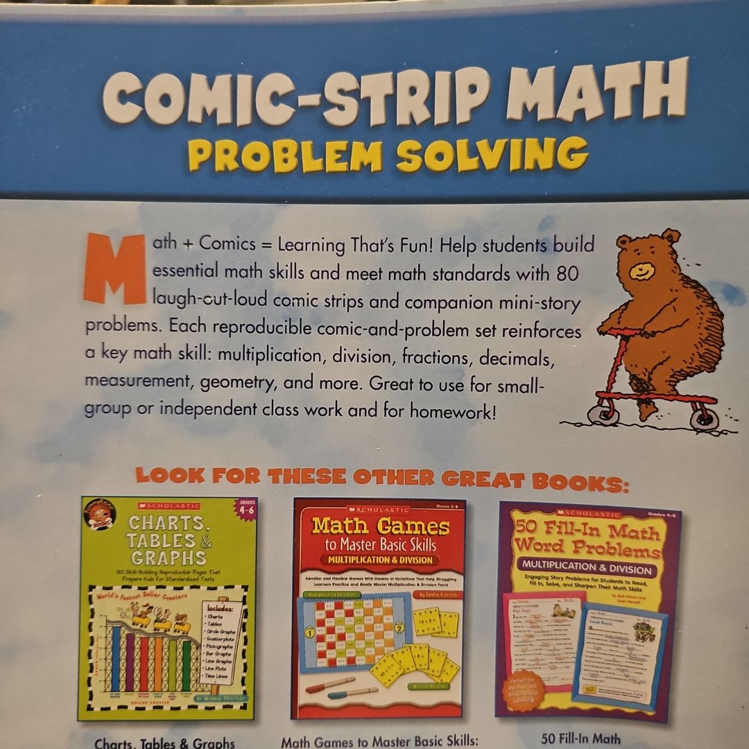 Comic-Strip Math Problem Solving by Dan Greenberg