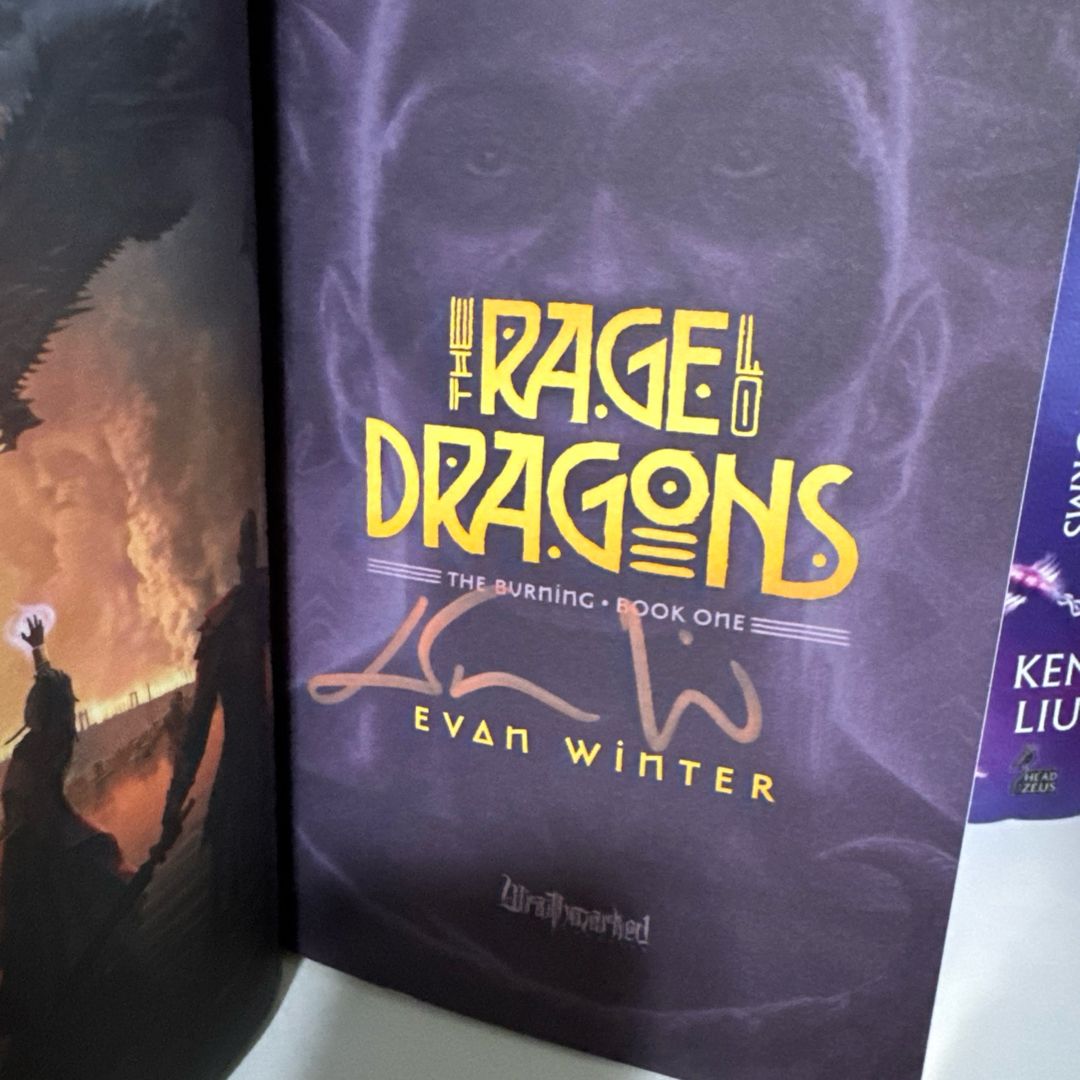 Signed The Rage of Dragons: Deluxe Edition Wraithmarked