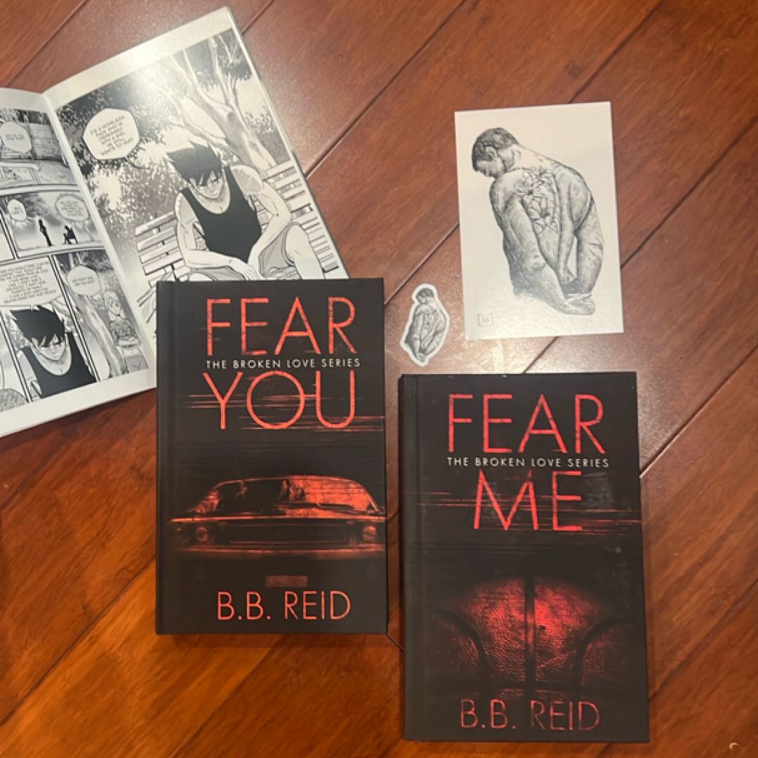 Fear Me and Fear You SIGNED HARDBACK with swag