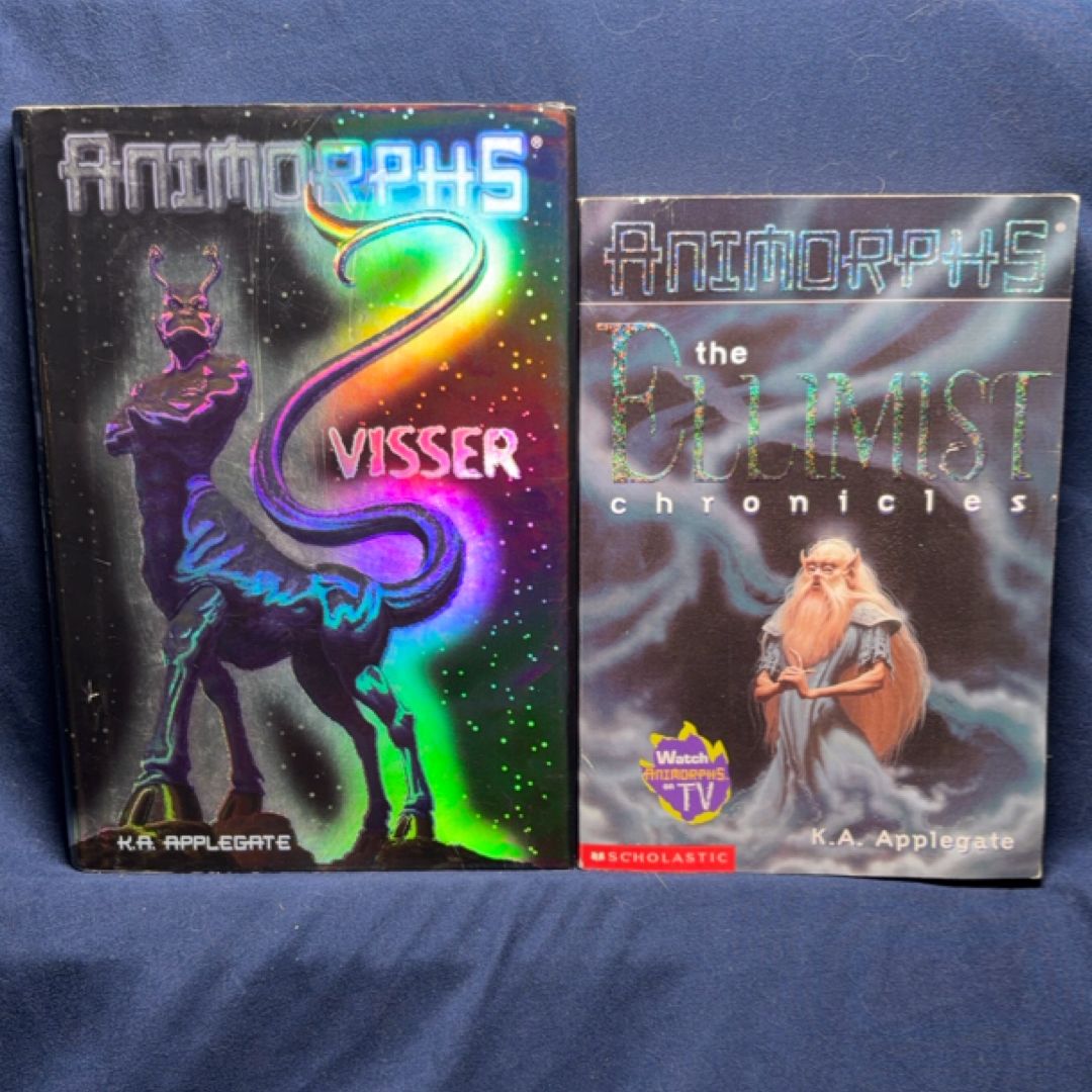 Animorphs Premium Chronicles Set: Visser (Hardcover) + Ellimist Chronicles