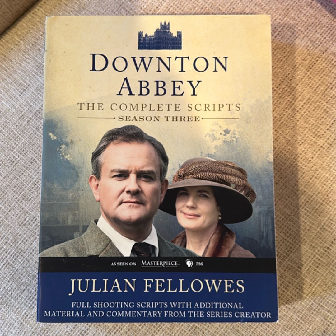Downton Abbey Script Book Season 3