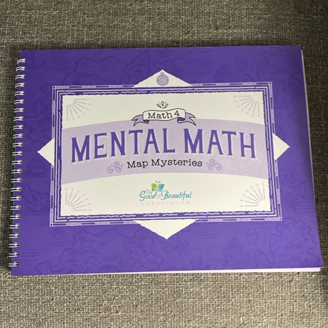 Math 4 Mental Math Map Mysteries