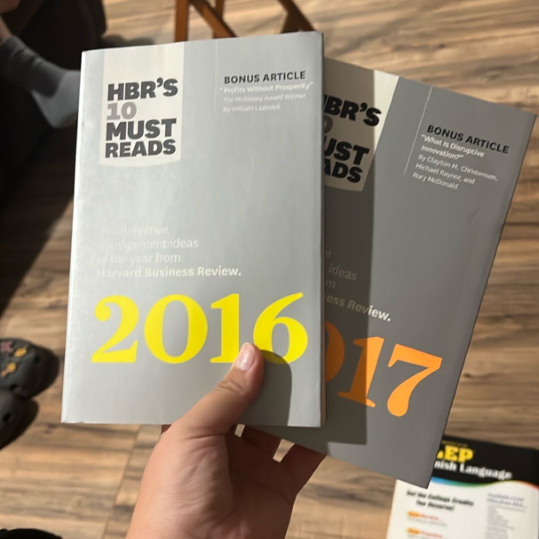 HBR's 10 Must Reads 2016