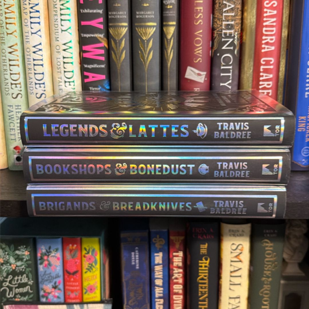 Legends & Lattes, Bookshops & Bonedust, Brigands & Breadknives (Fairyloot)