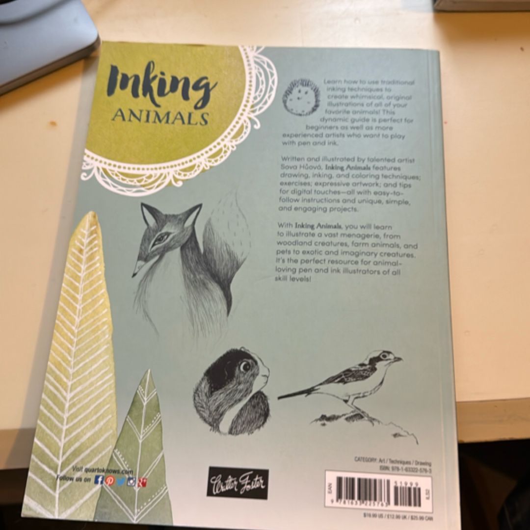 Illustration Studio: Inking Animals