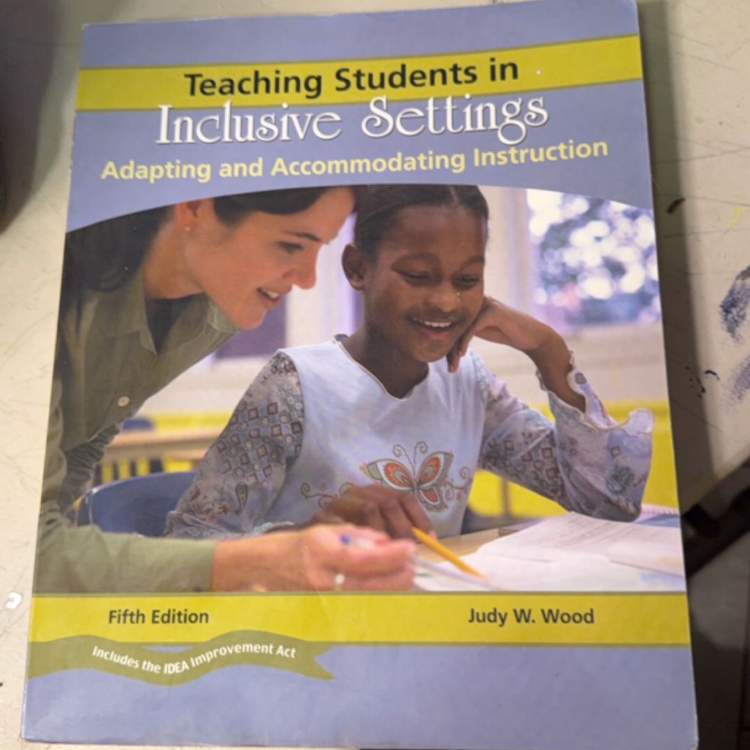 Teaching Students in Inclusive Settings