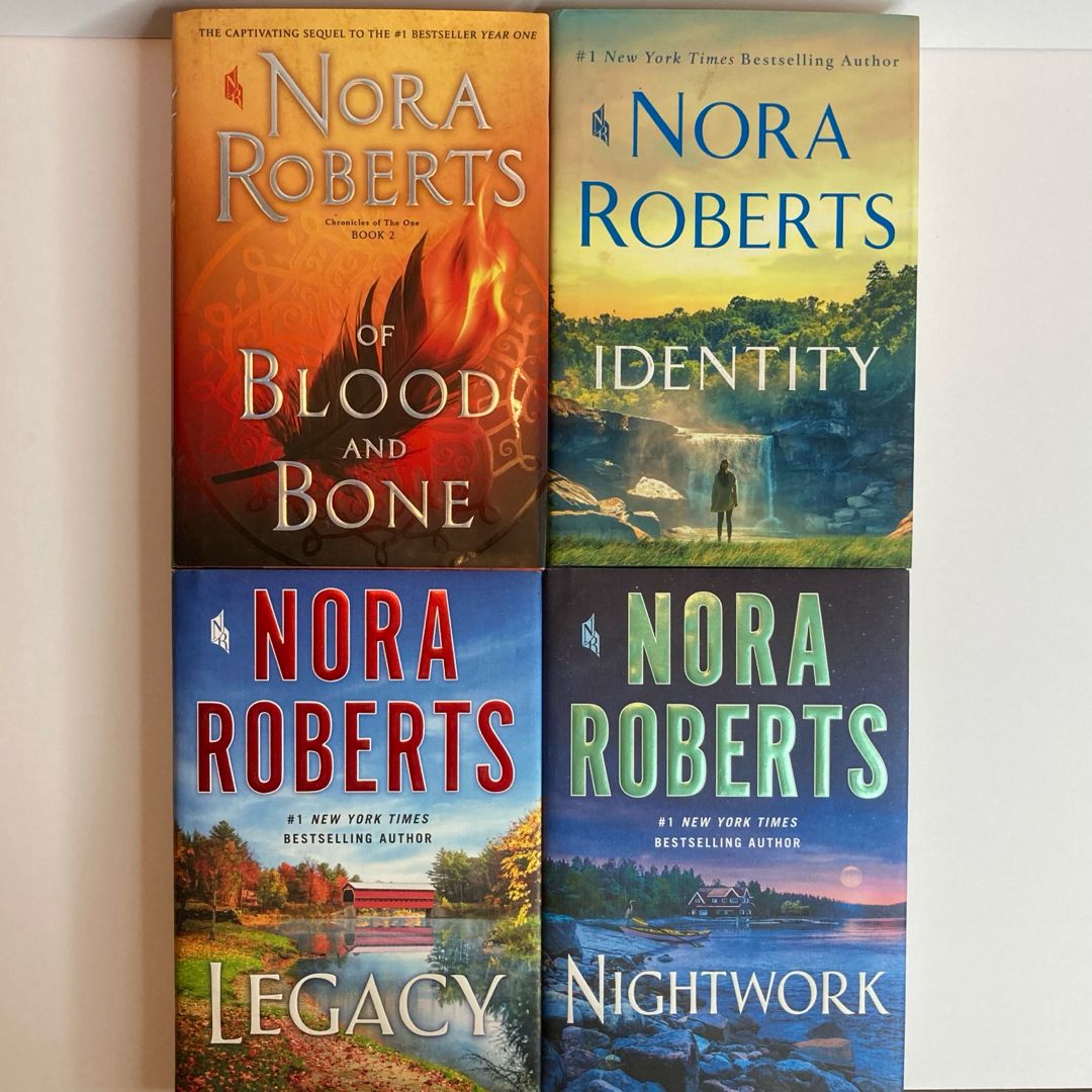 4 Nora Roberts Romance Books