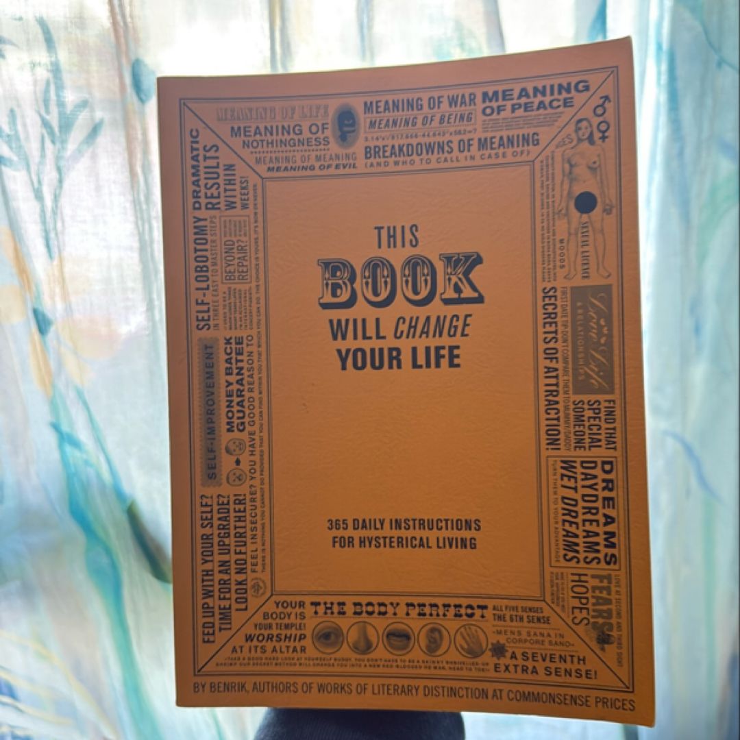 This Book Will Change Your Life