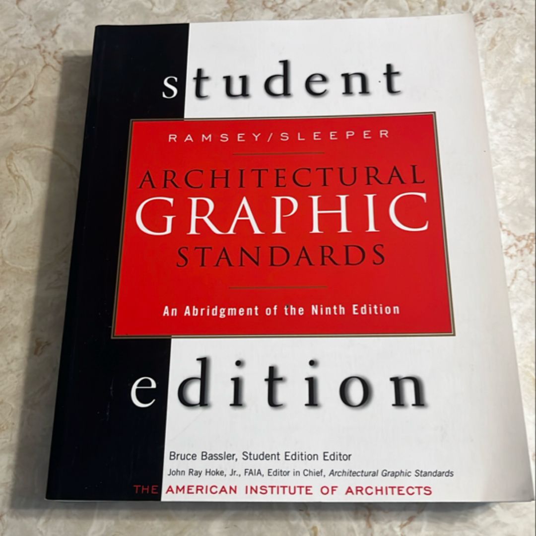 Architectural Graphic Standards