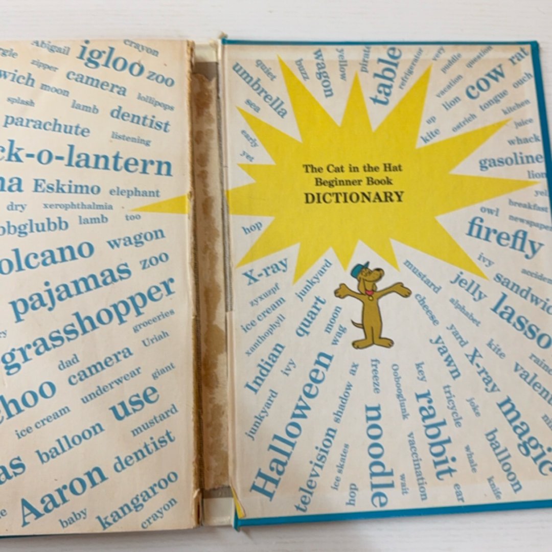 The Cat in the Hat Beginner Book Dictionary