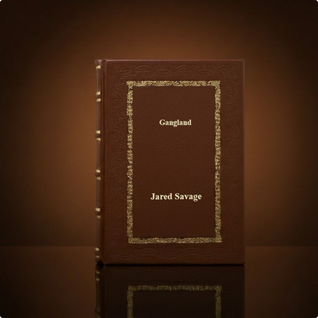 Gangland: New Zealand's Underworld of Organised Crime by Jared Savage Leather Bound Edition