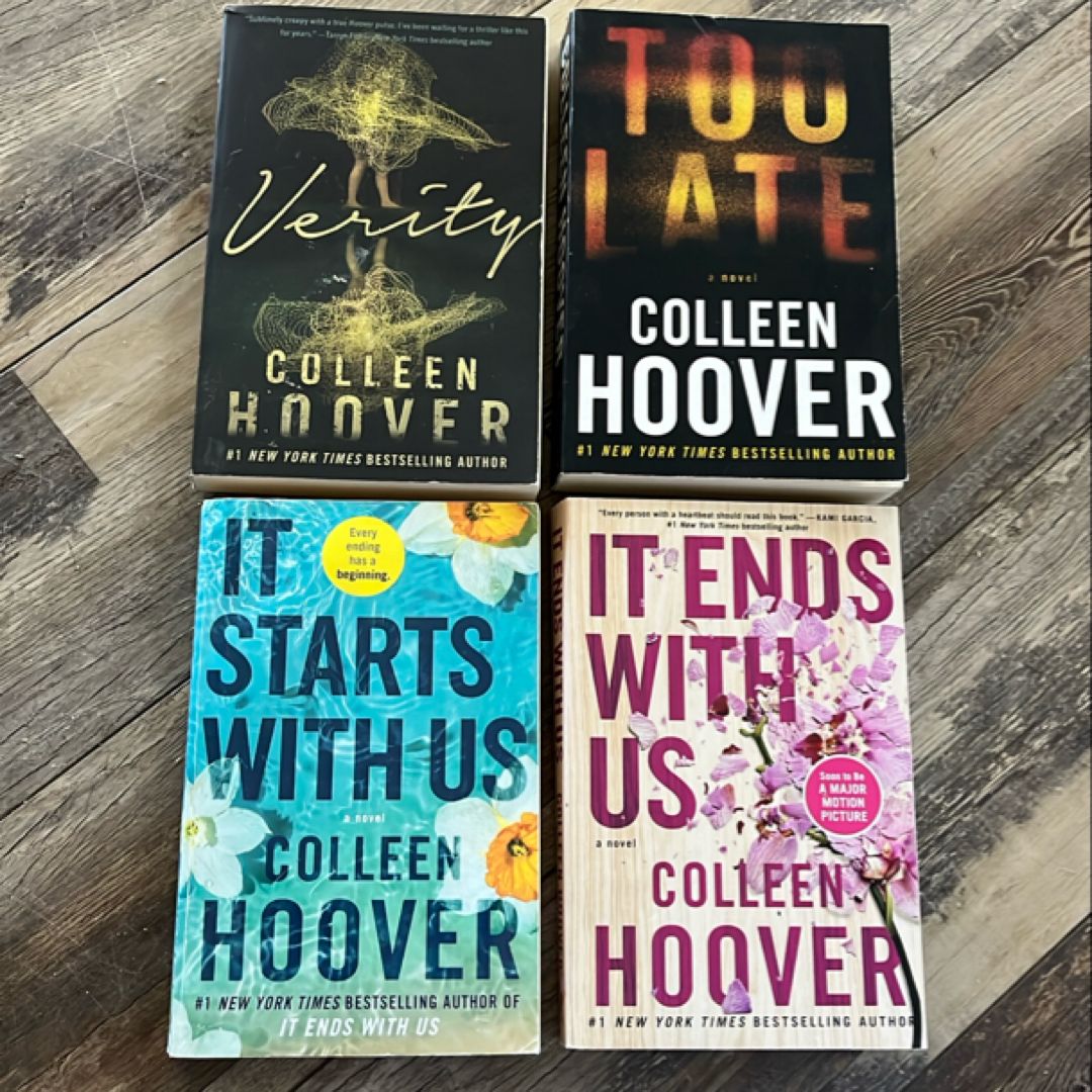 Collection of Colleen Hoover Books - 4 in All