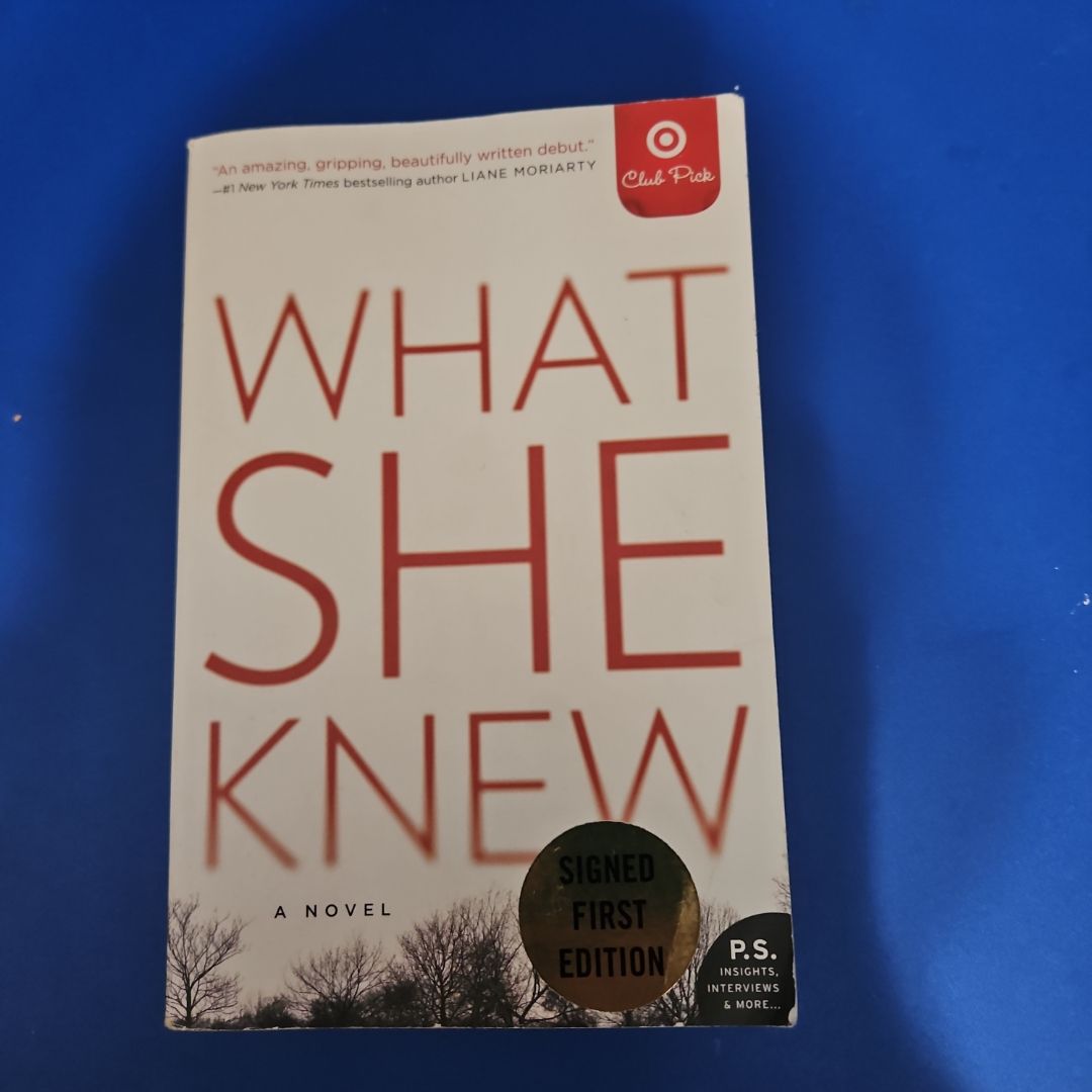 What She Knew - Target Edition
