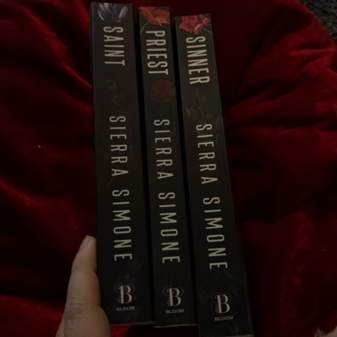 Sierra Simone Priest Trilogy Collection 3 Books Set (priest, Sinner, Saint)