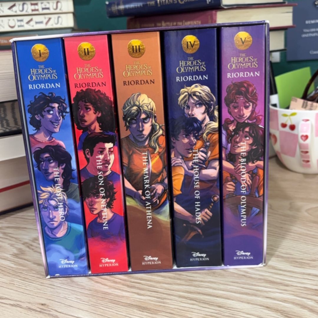 The Heroes of Olympus Paperback Boxed Set | PangoBooks