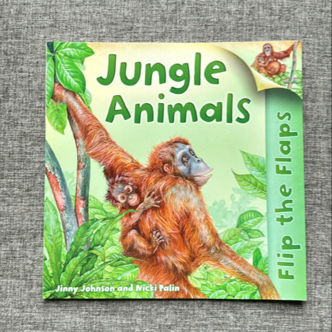 Flip the Flaps: Jungle Animals