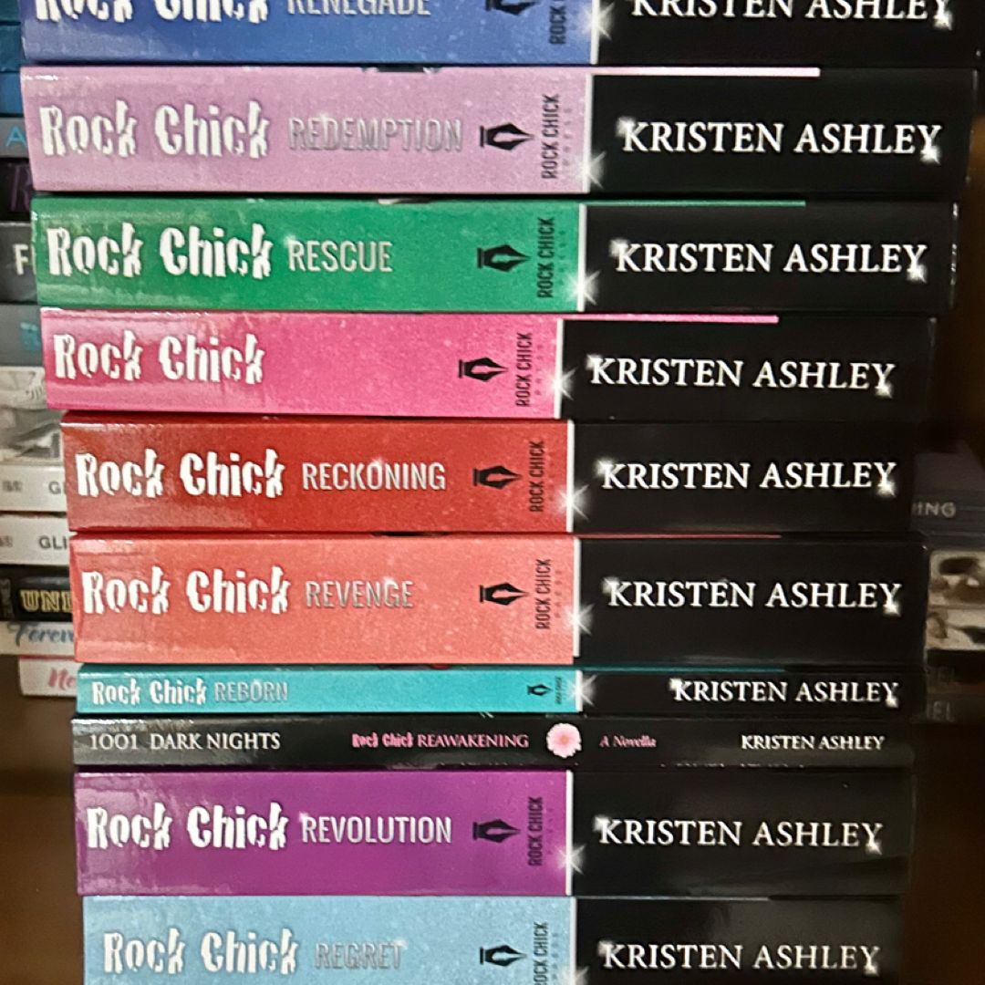 ENTIRE ROCK CHICK COLLECTION SIGNED 