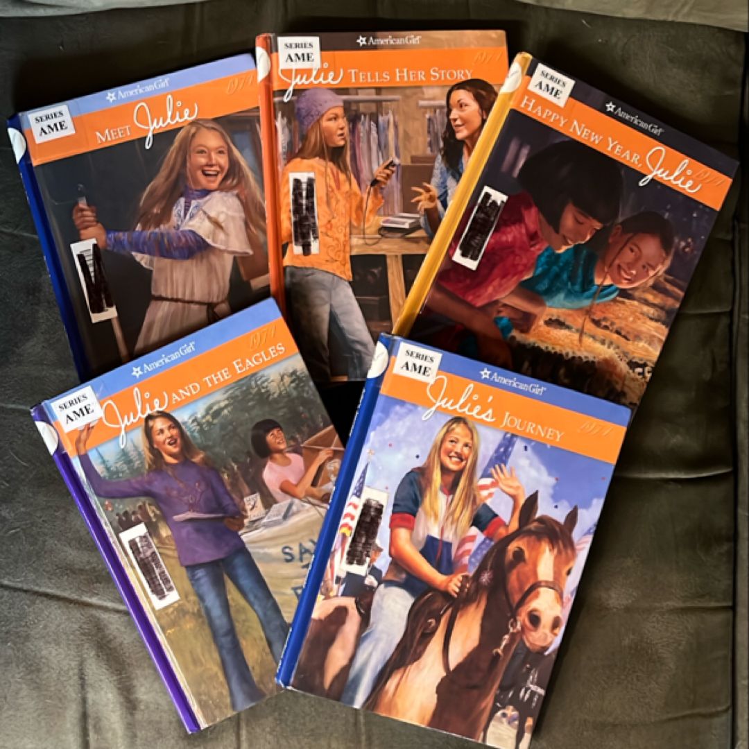 American Girl Julie Set 1-5