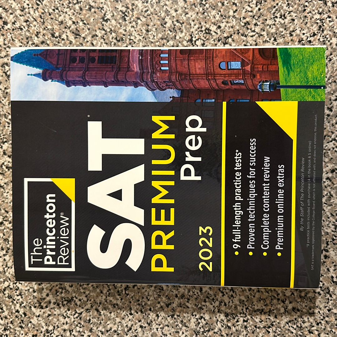 Princeton Review SAT Premium Prep 2023
