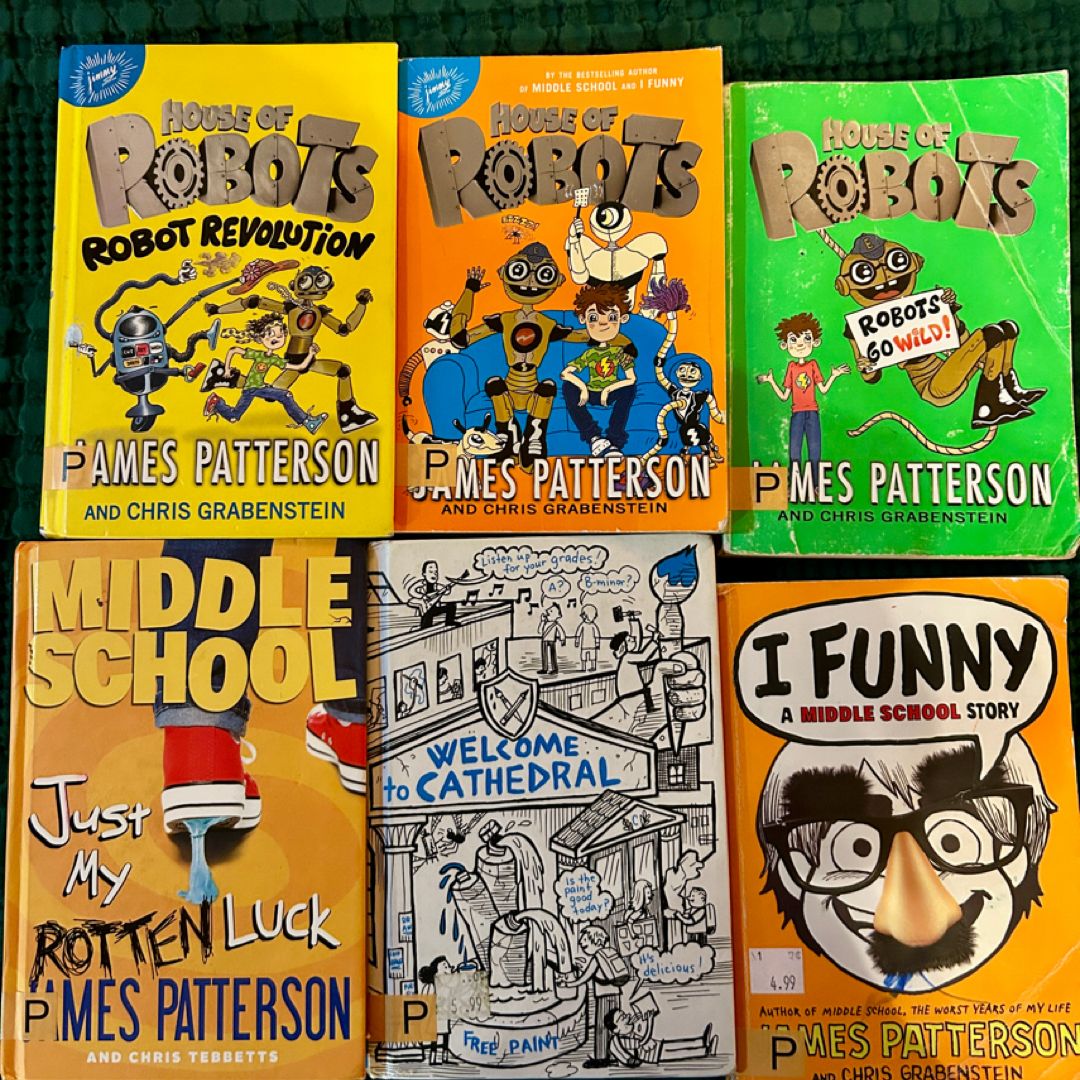 James Patterson Middle Grade 6-book collection