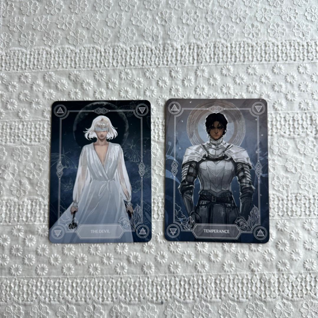 Knight and the Moth Tarot Card Set