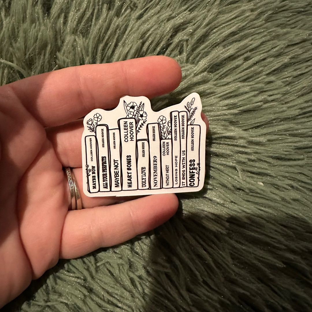 CoHo book collection sticker