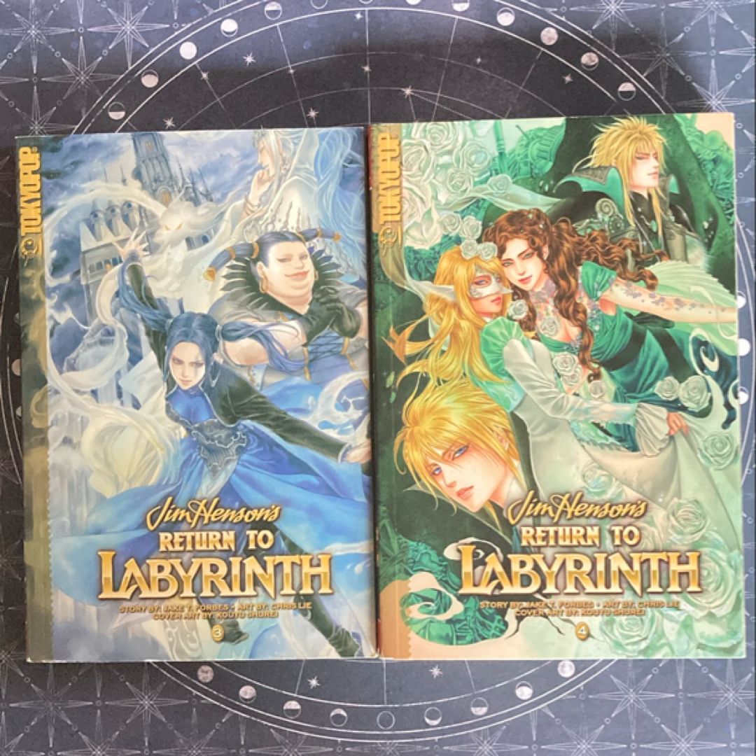 Return to Labyrinth volumes 1-4 (complete) by Jake T Forbes, Chris