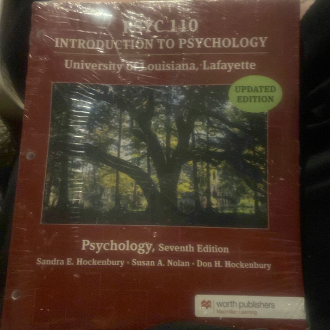 Psyc 110 introduction to psychology