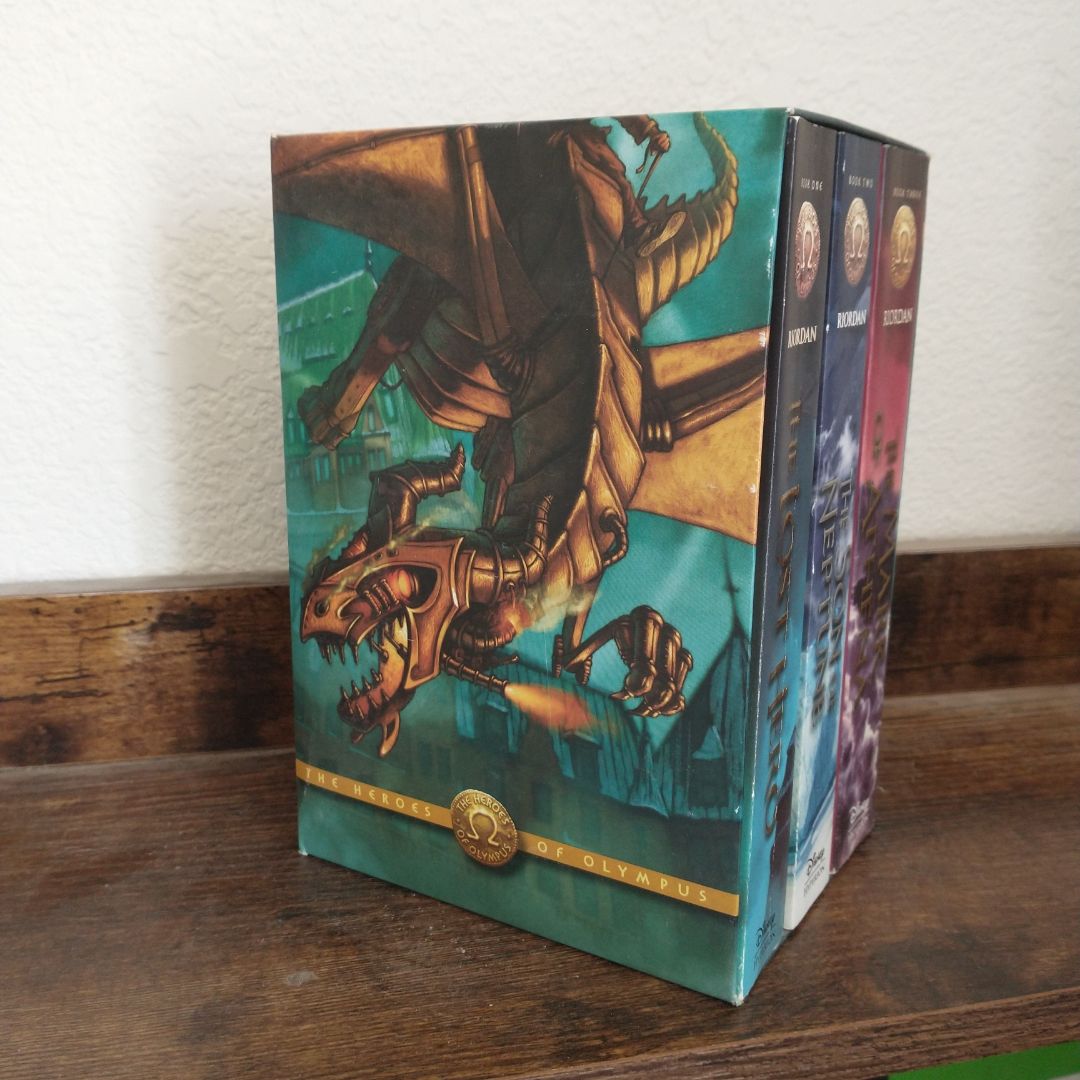 The Heroes of Olympus Paperback 3-Book Boxed Set